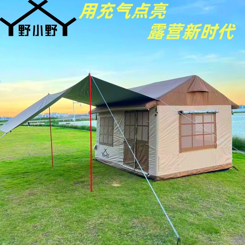 

Ono Inflatable tent Inflatable Hut Outdoor camping Camping 1-6 person tent Thickened Oxford cloth tent