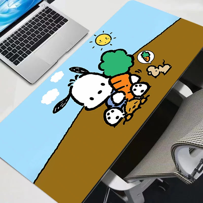 Mouse Pad Pochacco specially designed XXL Kawaii Gaming Accessories PC Computer Keyboard Pad Gamer Desk Mat alfombrilla Mousepad