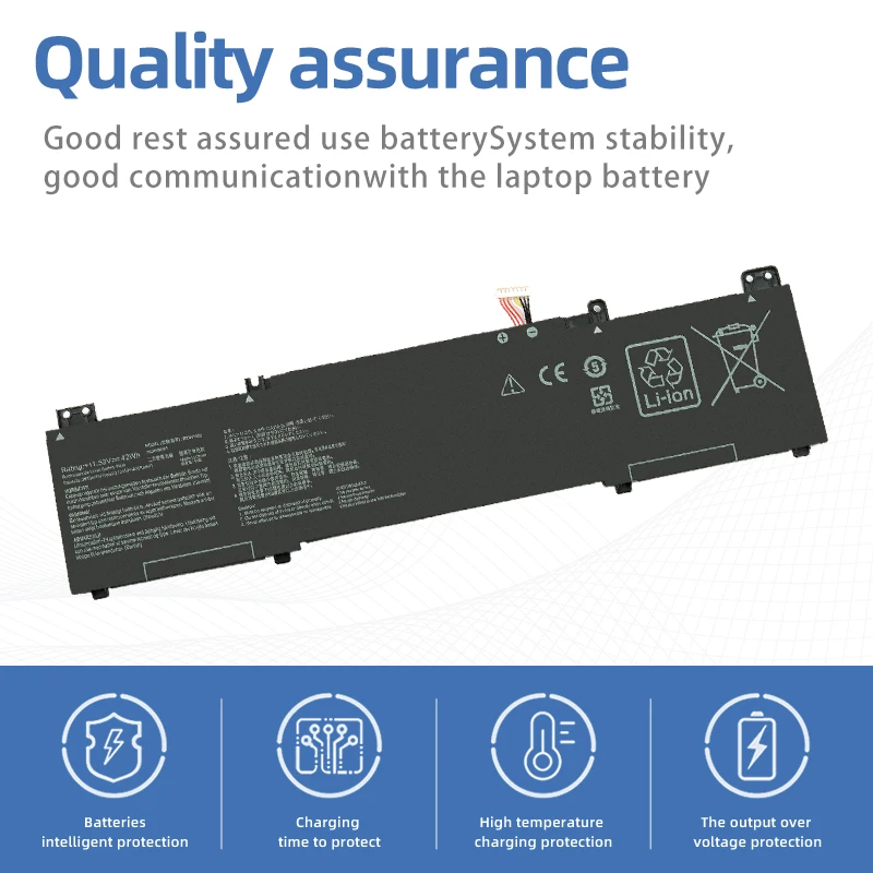 SUOZHAN 7.6V 32WH B21N1818 Laptop Battery For ASUS VivoBook 17 X712 X712FA X712FB B21N1818-2 C21N1818 B21N1818-3 B21N1818-1