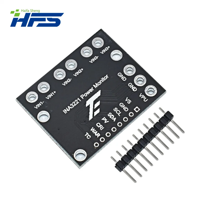 Ina3221 Triple-Channel Module, High-Side Meting, Shunt En Bus Spanning Monitor Met I 2c-En Smbus-Compatibele Interface