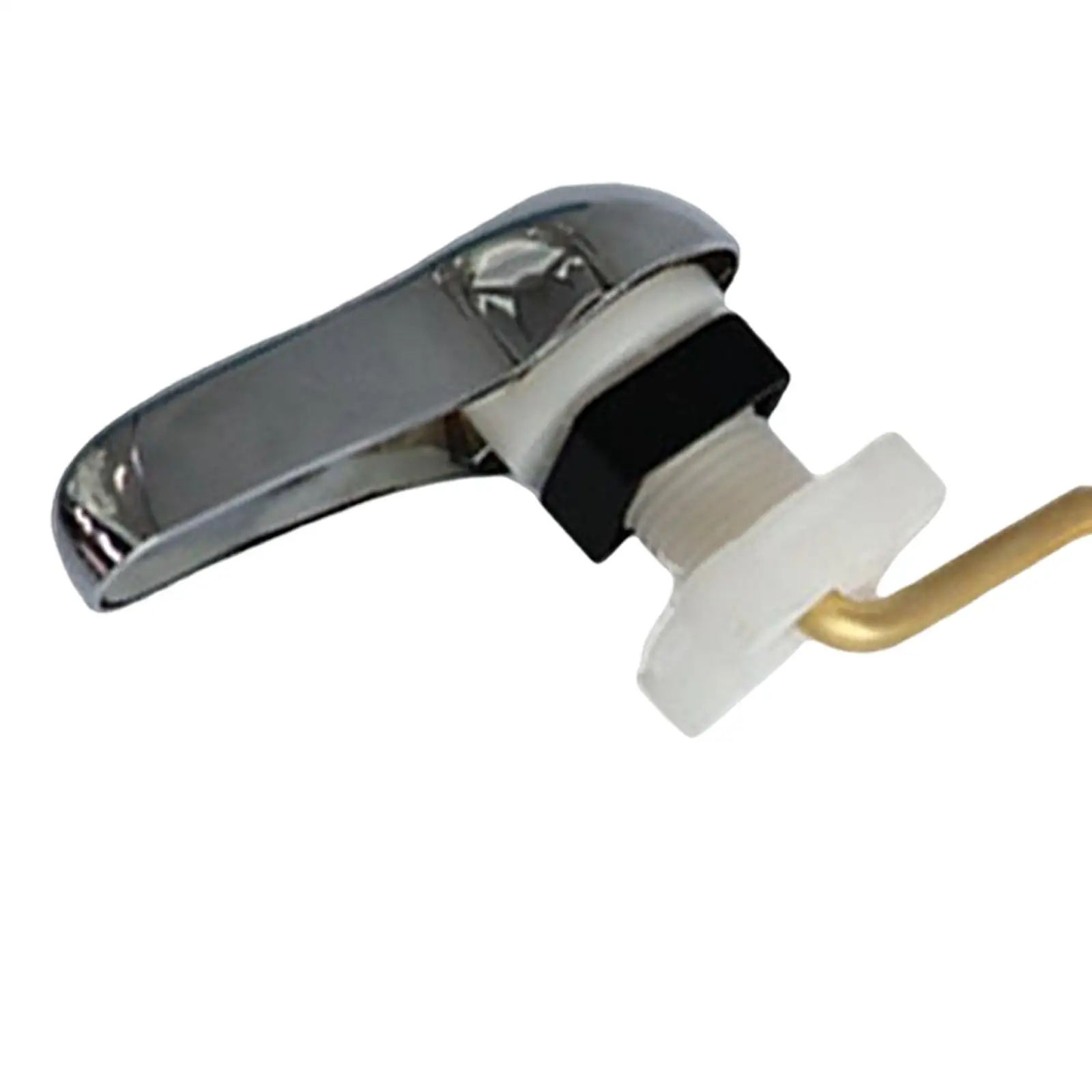 Toilet Tank Flush Lever Heavy Duty Universal Fitting Conveneint Front Mount for