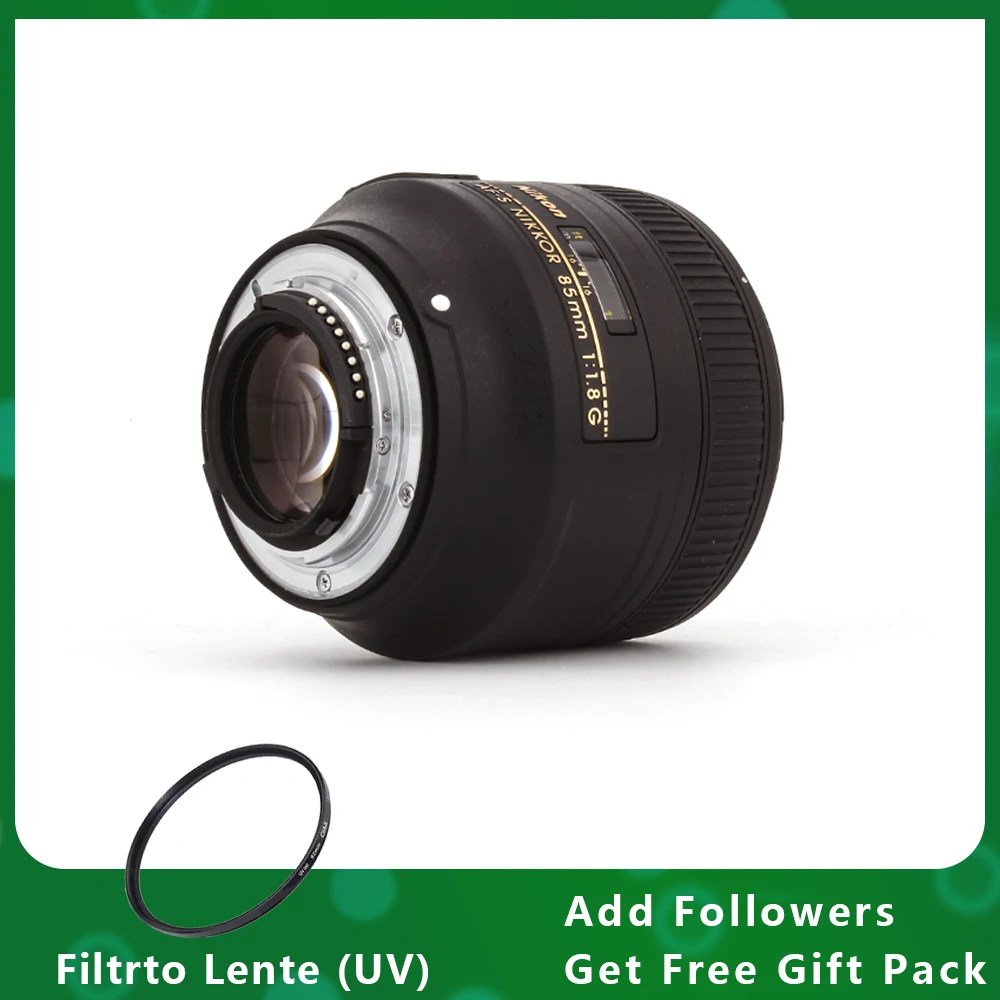 Nikon AF-S NIKKOR 85mm f/1.8G Lens For Nikon SLR Cameras