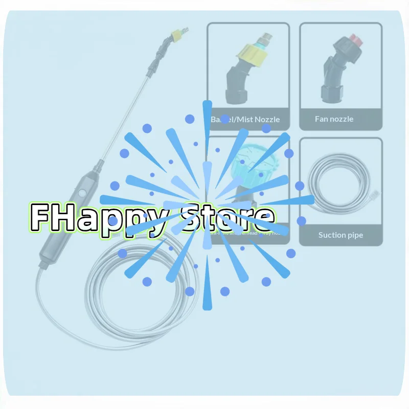 [MA]High Pressure Electric Sprayer Stainless Steel Multi Hole Nozzle Telescopic For Fertilizer Application In Farm Fields[MA]