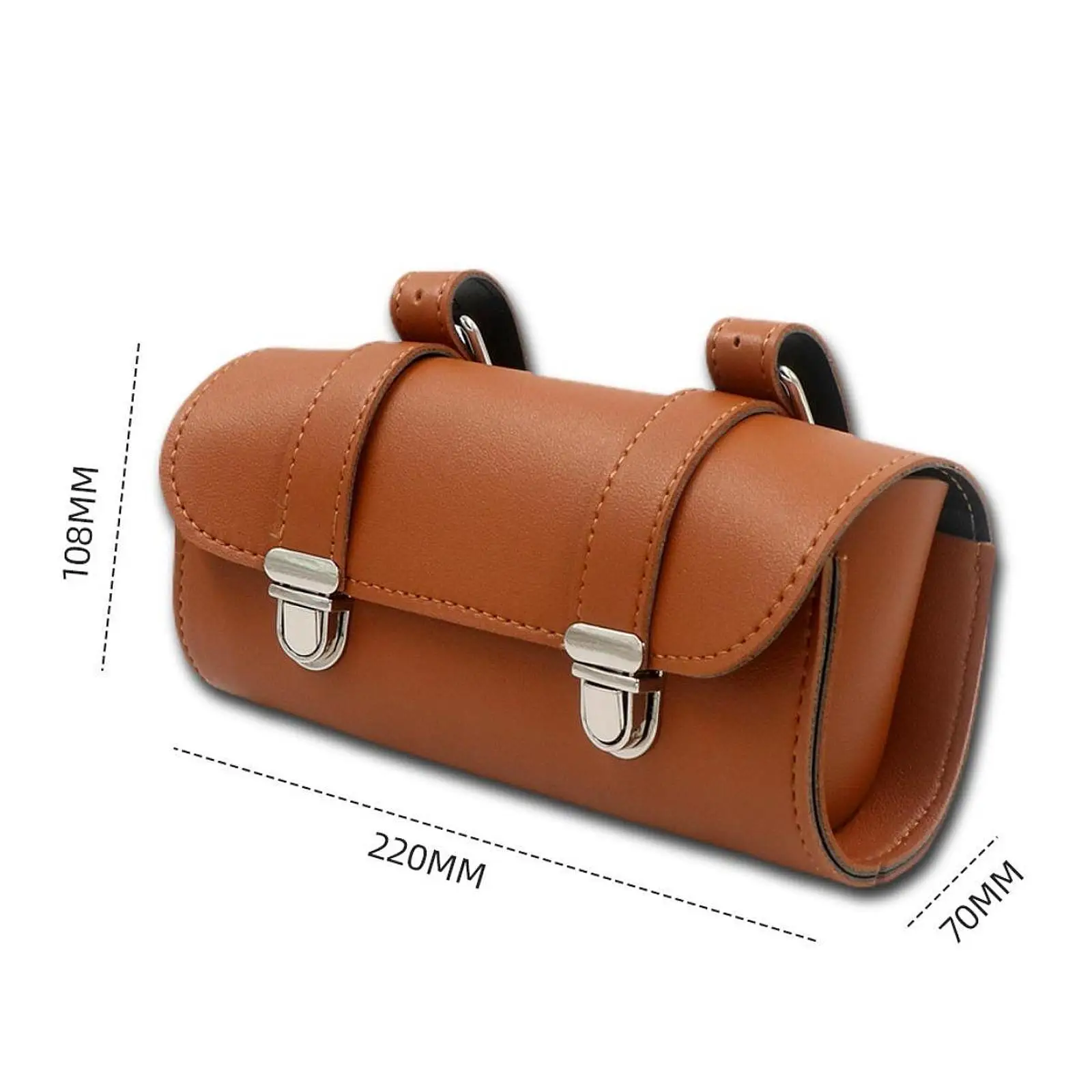 Motorcycle Tail Rack Bag Retro Motorcycle Saddlebag for Electric Scooter