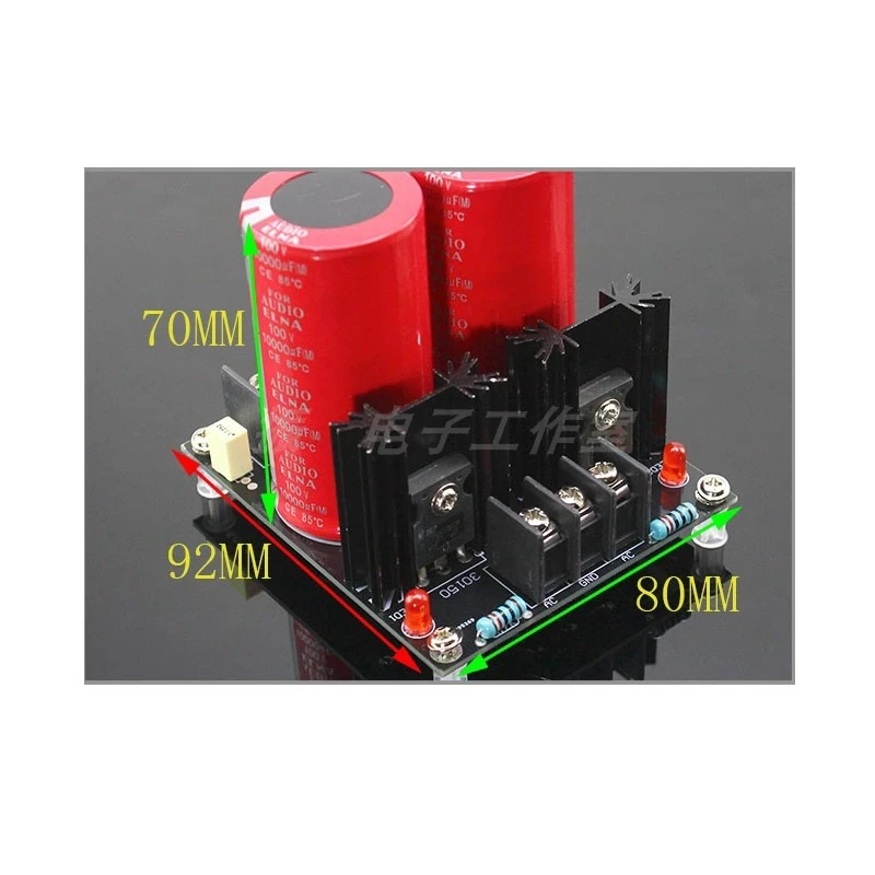 ELNA 2*10000UF 100V Capacitor Power Rectifier Filter Board