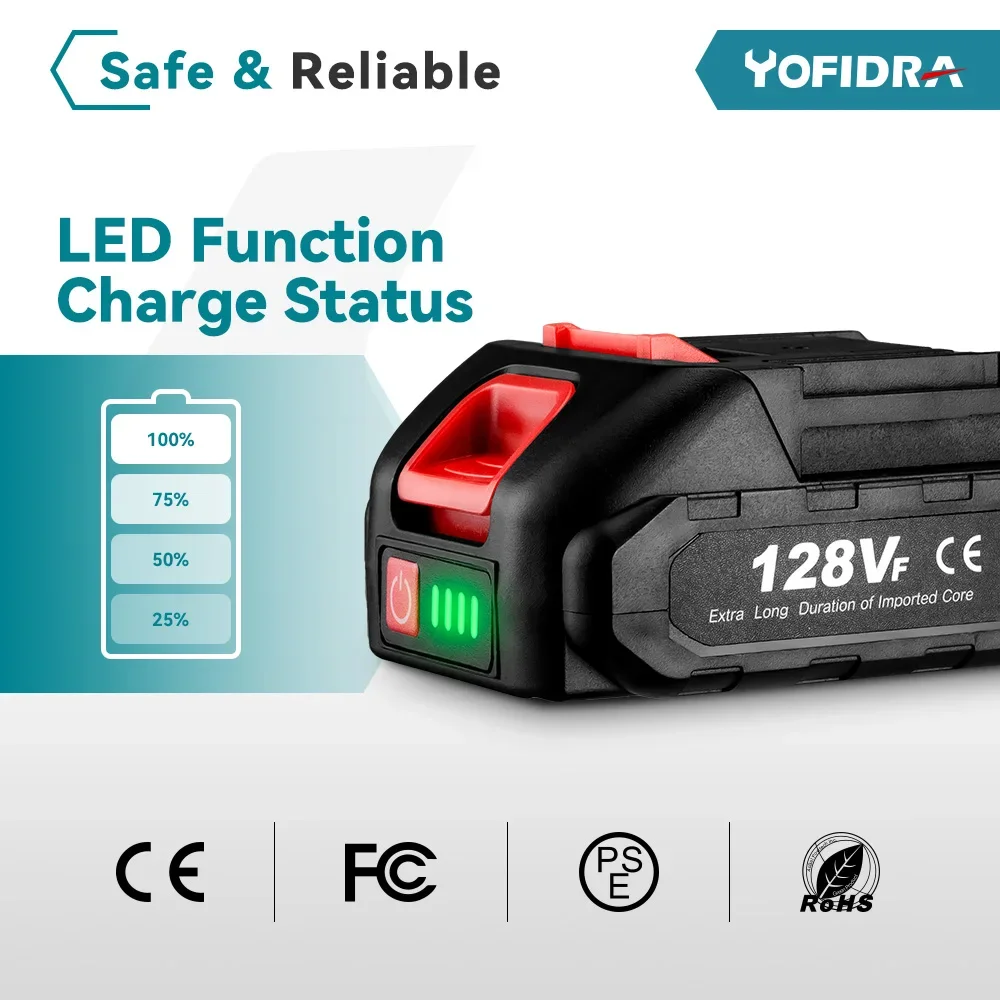 Rechargeable Battery 20V 7500mAh Lithium Ion Battery For Makita Electric Saw/Wrench/Drill/Brushless Angle Grinder Low Power Tool