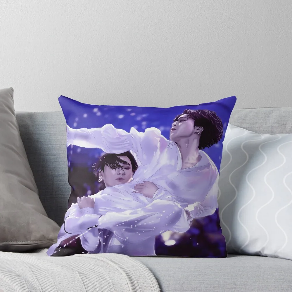 Black Swan Jikook Throw Pillow Couch Cushions Throw Pillow Christmas Cushion For Home pillow pillowcase