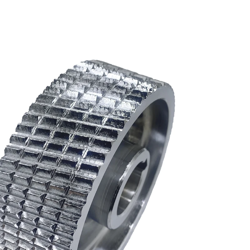 2 قطعة أجزاء النجارة عالية الجودة عجلة فولاذية للتخطيط بأربعة جوانب لآلة المسوي