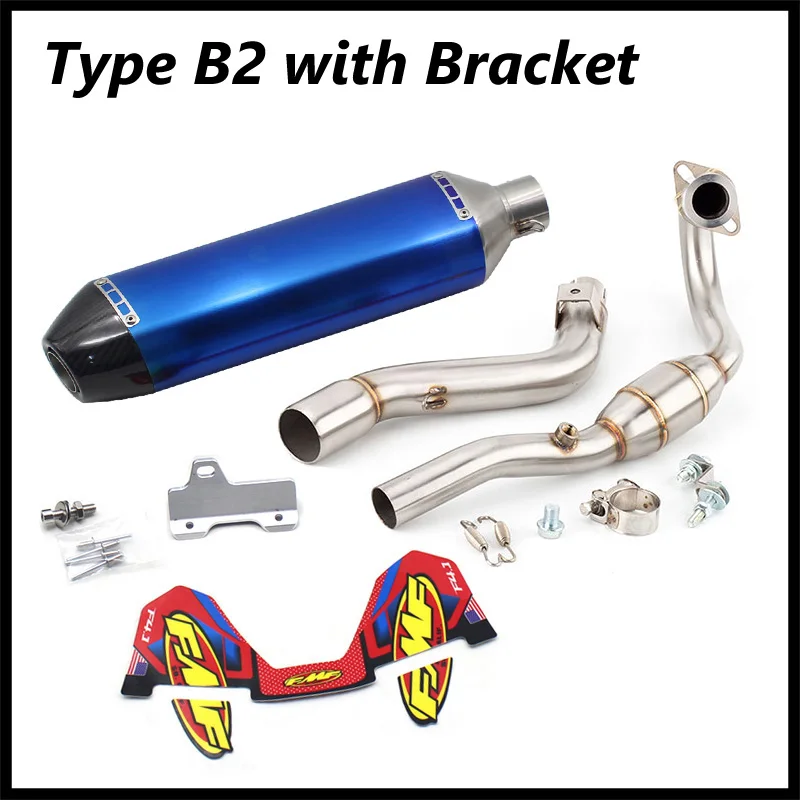 For Honda CRF250L CRF250 Rally CRF250L 2017-2020 Exhaust Full System FMF Motorcycle Muffler Pipe with Link Tube Headers