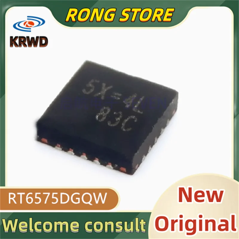 10 PCS 5X = ** Novo e original RT6575DGQW RT6575DGQ RT6575DG RT6575D RT6575 QFN