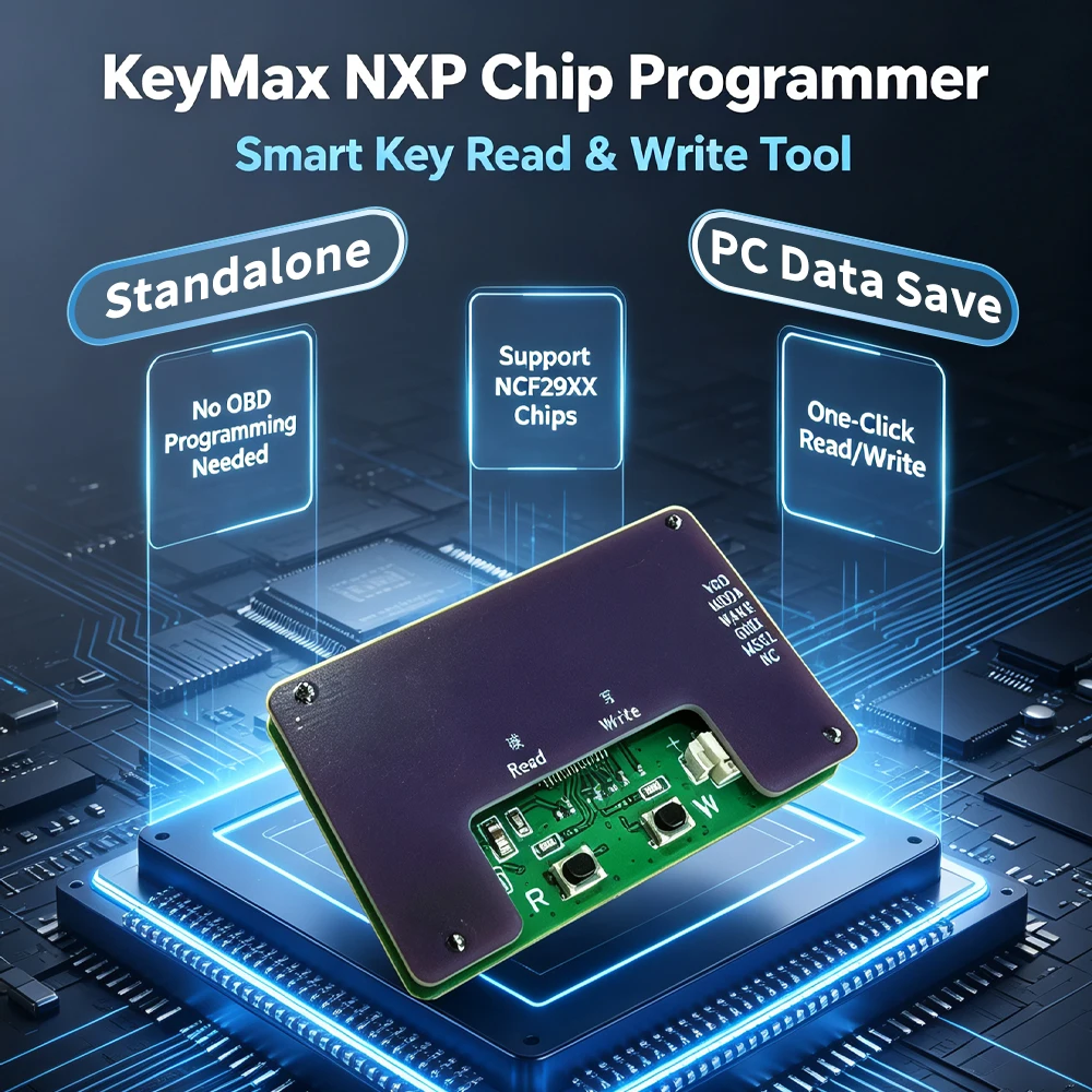 KC KEYMAX NXP Unlimited Tool For NXP Killer NCF29XX Chip Car Key Add For BMW/Cadillac/Dodge/Peugeot/Toyota/Hyundai/Kia and More