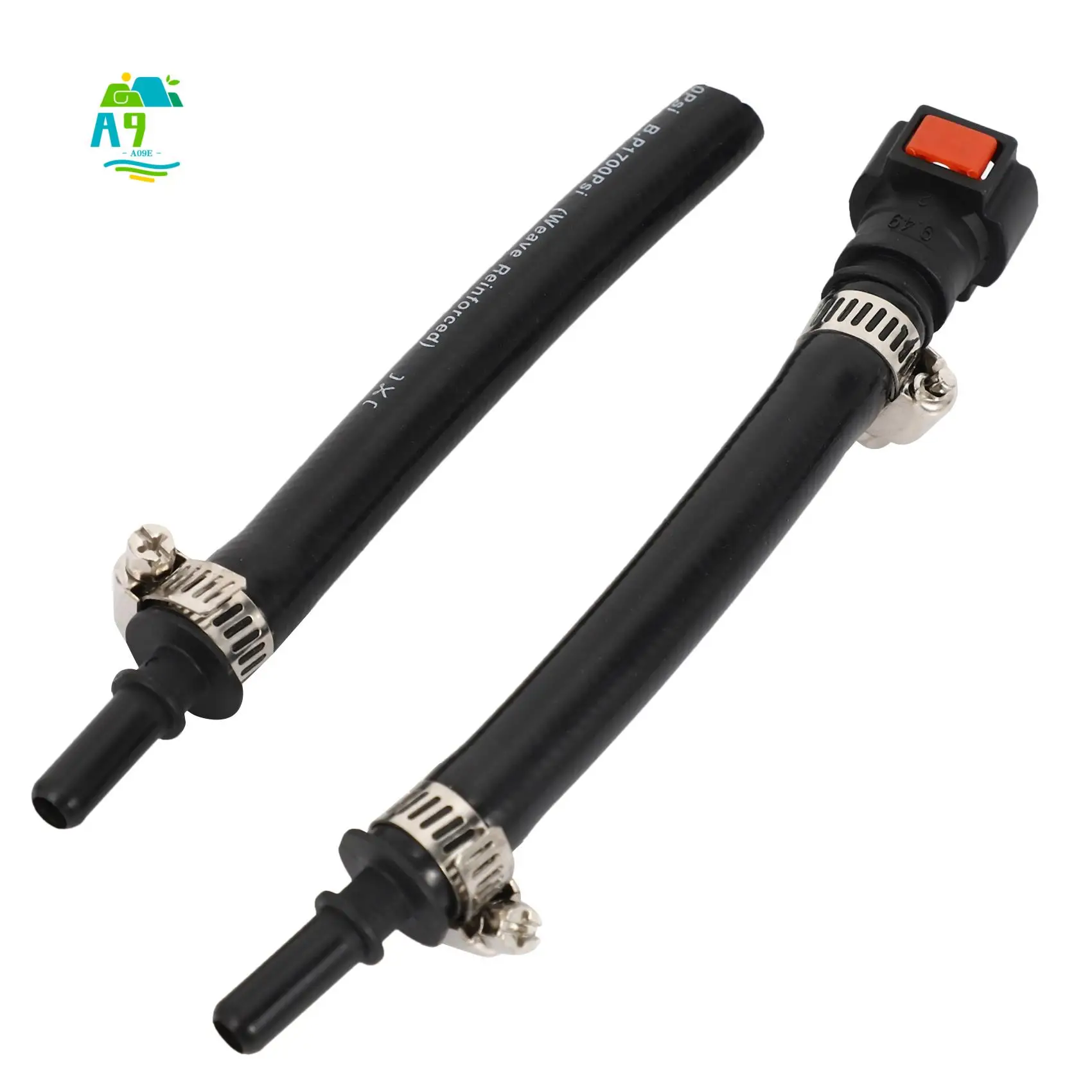 

A09E-Quick Connected Fuel Injection Pump Pressure Tester Gauge With Valve 0-100PSI