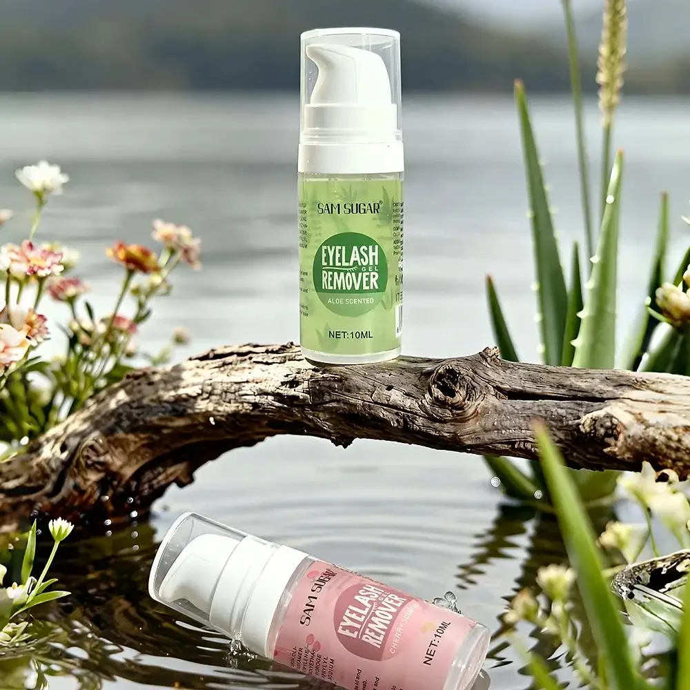 Removedor de cola para cílios de longa duração, rímel à prova d'água, rápido, fácil de tirar, limpador de maquiagem, fórmula sem óleo