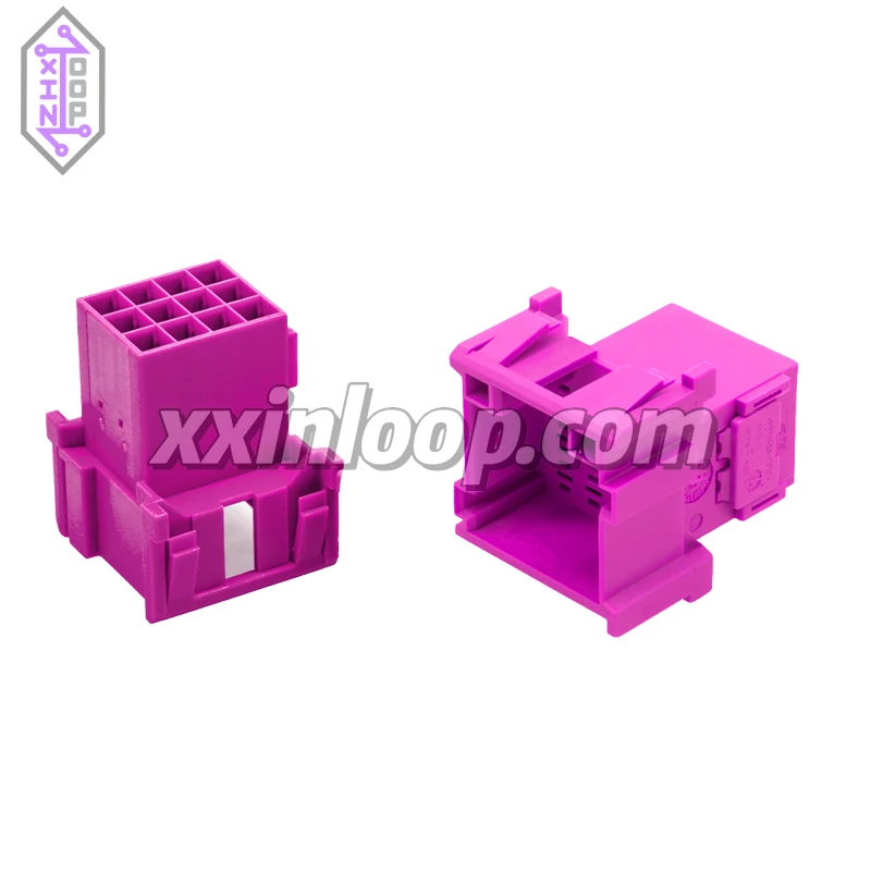 

1-967627-6 automotive connector housing female receptacle 18 pin 3 row 5 mm pitch wire to wire cable mount free hanging design