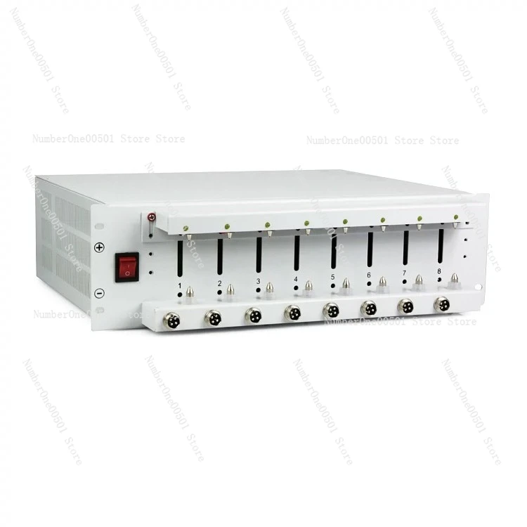 EBC-X8 Multi Channel Battery Grading Cabinet, 10A 18650 Battery Capacity Tester for LiFePo4 & NMC Lithium Cells