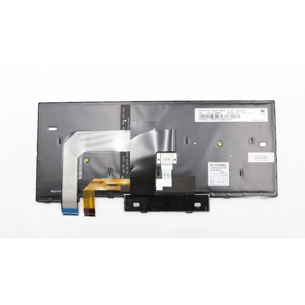 

New/Orig US English Keyboard W/Backlight for Lenovo T470 A475 01AX487