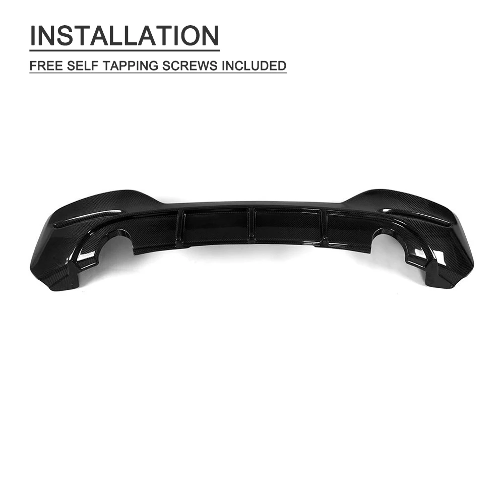 Carbon Fiber F20 Rear Bumper Diffuser for BMW 120i M TECH 16-18