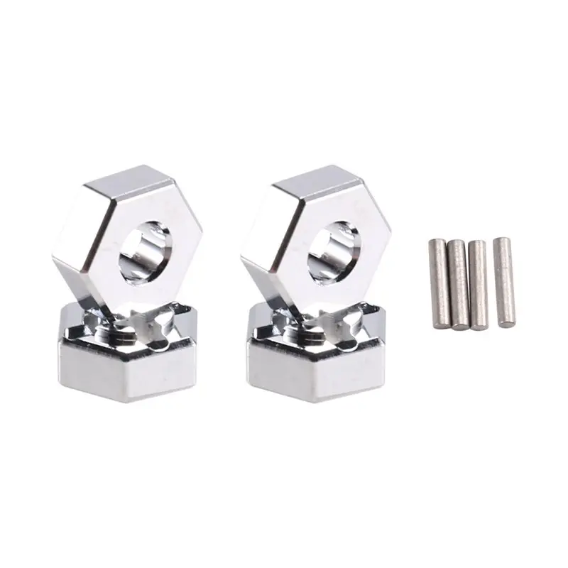 RC Car Upgrade 12mm Binder Kit for MJX 1/14 14301 14302 14303 14304 RC Car Accessories Silver
