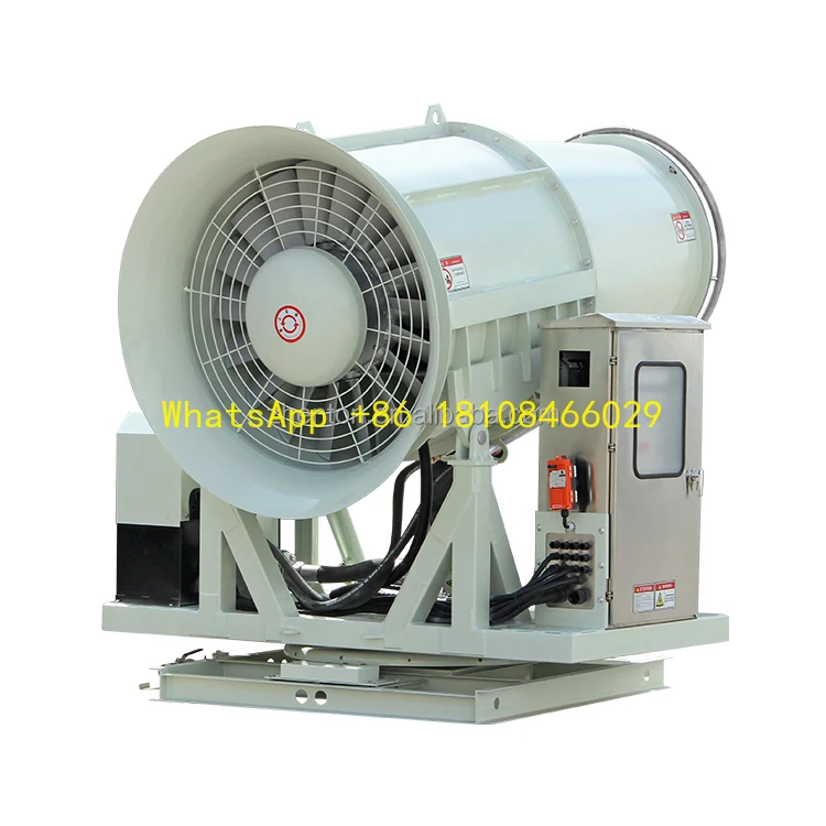 Pulvérisateur d'eau pour la Protection de l'environnement des mines, Machine à canon antibrouillard électrique, Suppression automatique de la poussière