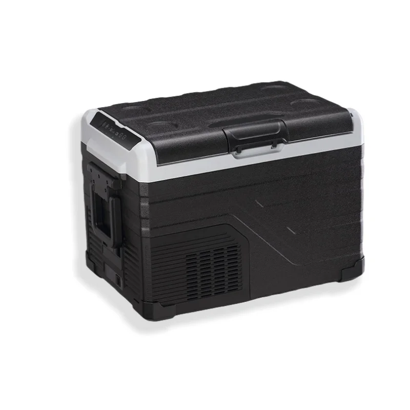 45L portable compressor refrigerator 24V 220V-240V dual temperature control small refrigerator, suitable for home or car outdoor