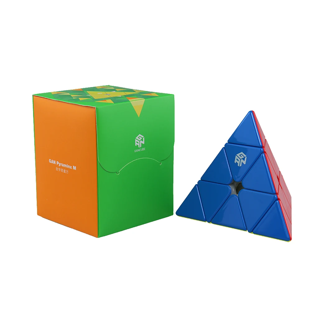 GAN Pyraminx cube M Enhanced UV Magnetic Magic Speed Cube GAN Pyramid 3X3 Professional Fidget Toys Cubo Magico Puzzle Gan Timer - Image 6