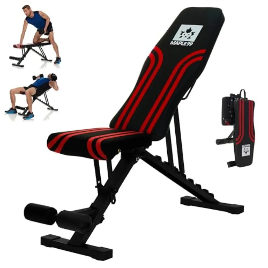 

Регулируемая скамья для тренировок всего тела — профессиональное оборудование для фитнеса с прочной стальной конструкцией большего размера