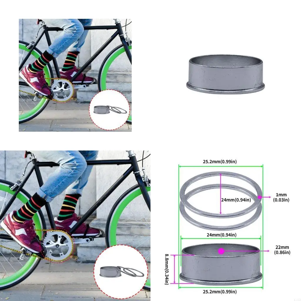 

K1KD Universals Велосипеды нижние кронштейны проставки адаптеры адаптеры Spacer Shims Адаптеры Адаптеры Инструменты велосипедные