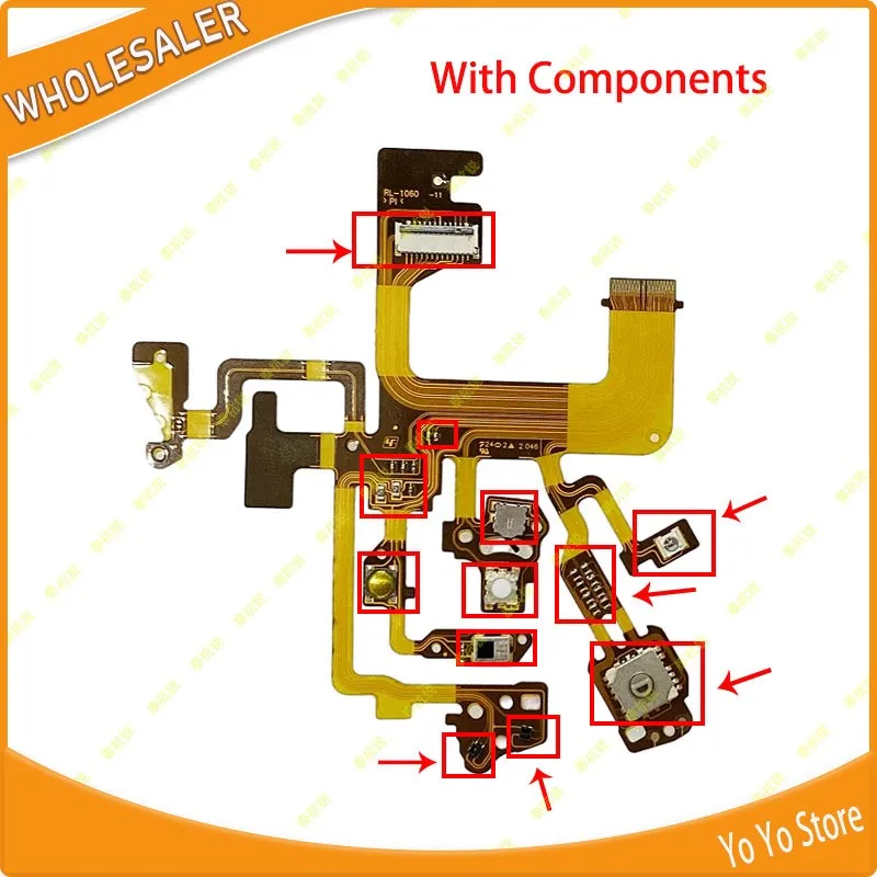 1PC For Sony A6400 Top Cover Mode Rotary Switch Cable Flex Camera Repair Part