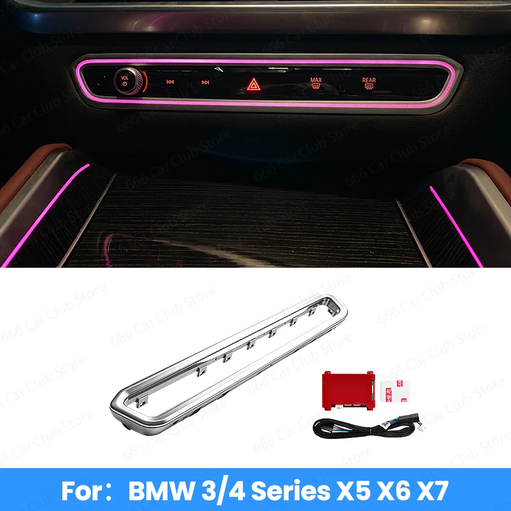 Gaming Console X7 - LED-Atmosphärenbeleuchtung für BMW G20 G22 G26