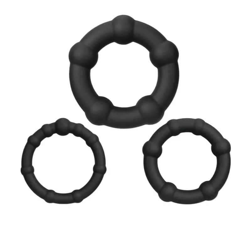 Male Penis Ring, Soft Cock Ring, Buckle-Style Ring, Adult Toy, Delay Accessory, Suitable for Adult Men, Adult Product, 18+