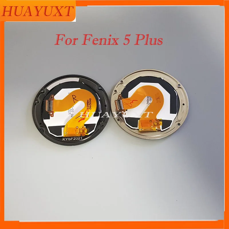 นาฬิกาต้นฉบับหน้าจอ LCD สําหรับ Garmin Fenix 5 Plus หน้าจอ LCD Repair Replacement Part