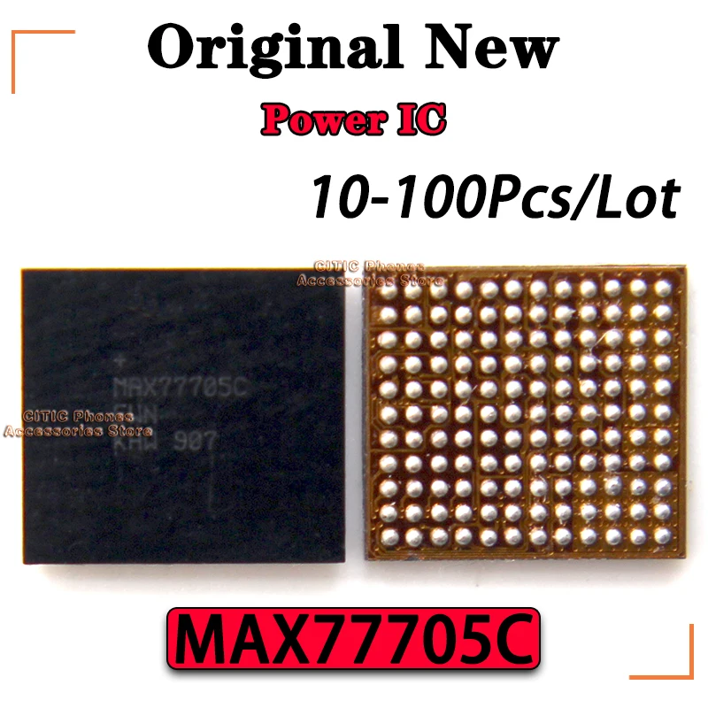 10-100Pcs/Lot New Original MAX77705C Power IC BGA Chipset For Samsung S22 S23 Plus/Ultra Note 20 S10 S10+ Ect