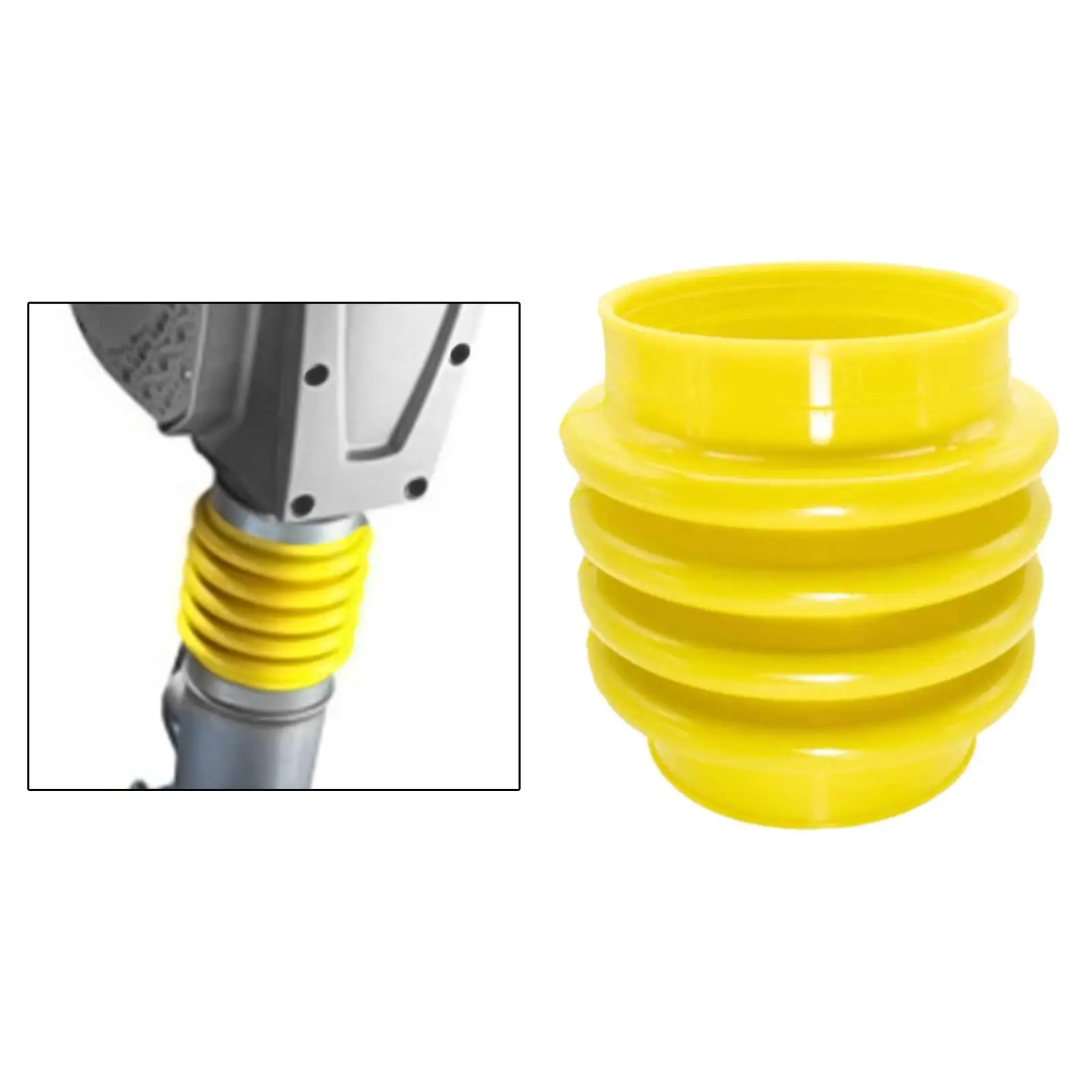 Jack de salto de poliuretano, bota de fuelle, rammer elástico profesional, caja plegable, accesorios de rammer resistentes para el lugar de trabajo, hombres y mujeres