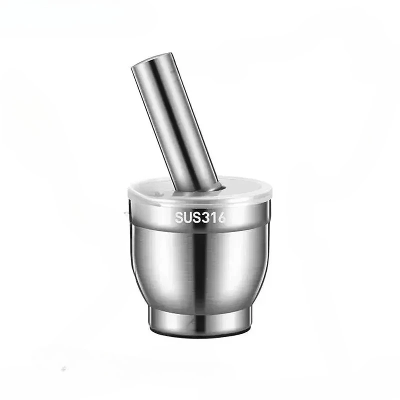 

316 stainless steel garlic pounder, medicine grinder, stone mortar crushing jar, mortar, garlic mortar, garlic puree divine tool