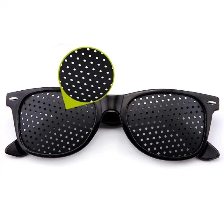 Unisex Eyes Correction Exercise Eyesight Vision Care Improvement Pinhole Glasses