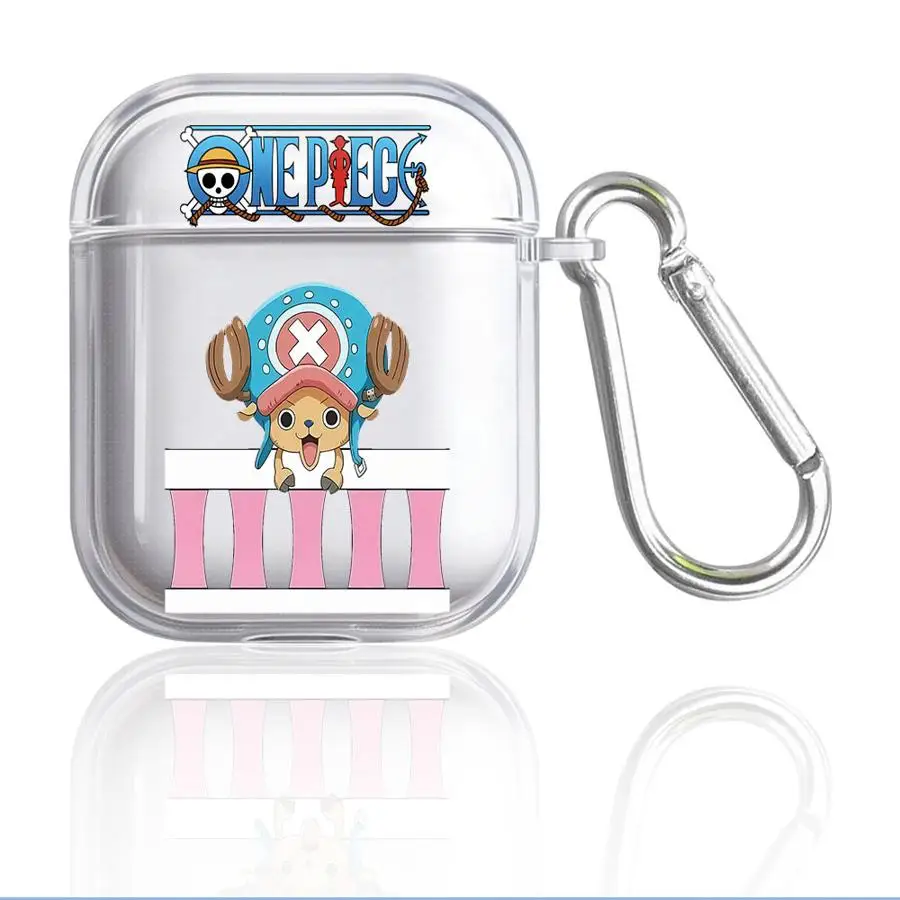 Case For Airpods 4 Pro 1 2 Pro2 Pro3 3 Clear Earphone Cases Cover Ones P-Pieces Anime