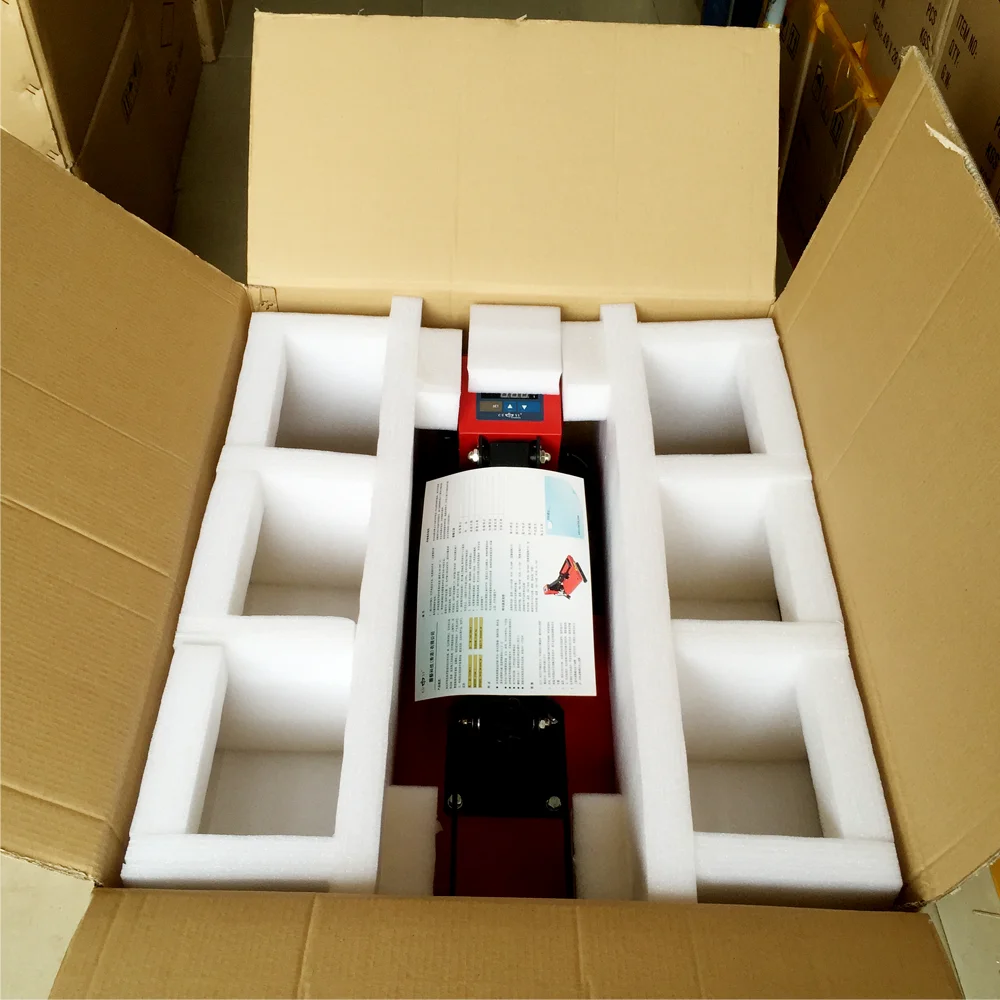 آلة نقل تي شيرت الشحن السريع آلة الضغط الحراري المسطحة ذات الضغط العالي 40 × 60 سم آلة نقل الضغط الحراري