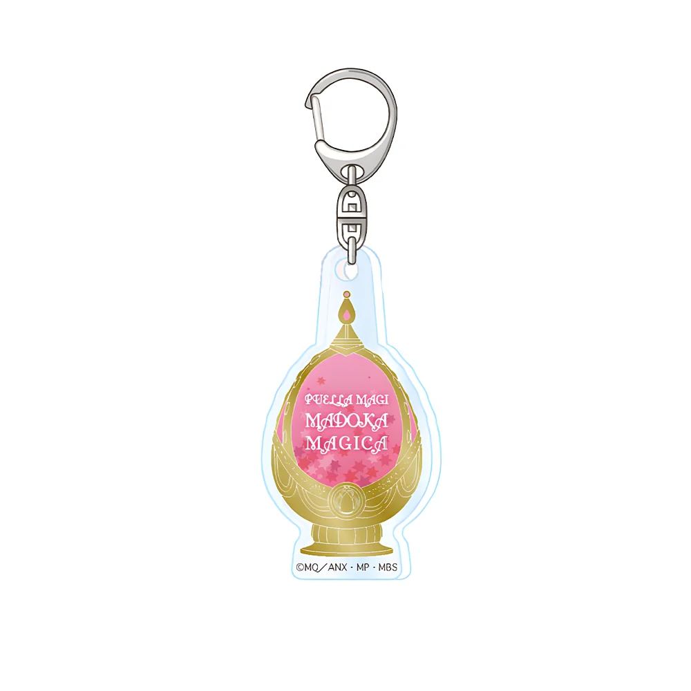 Puella Magi Madoka Magica Kaname Madoka Akemi Homura Miki Sayaka Sakura Kyōko Tomoe Mami Soul Gem Acrylic Keychain anime goods