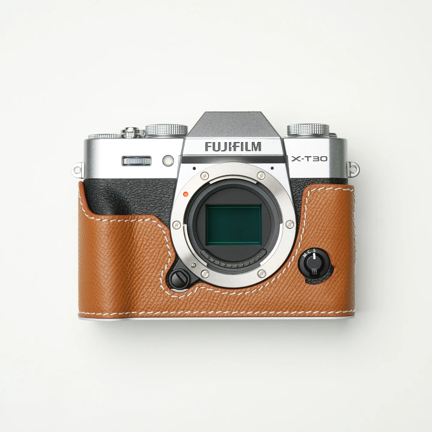 Mr.Stone voor Fujifilm XT30 III Leren Tas X-T30III Case Camera Behuizing Beschermhoes Echt Leder XT30III Cameratas