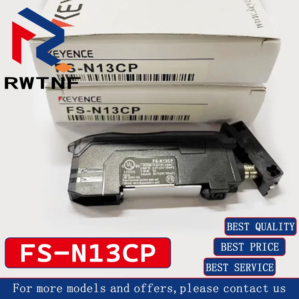 

Совершенно новый оригинальный цифровой оптоволоконный усилитель FS-N13CP KEYENCE M8, датчик PNP, склад в наличии