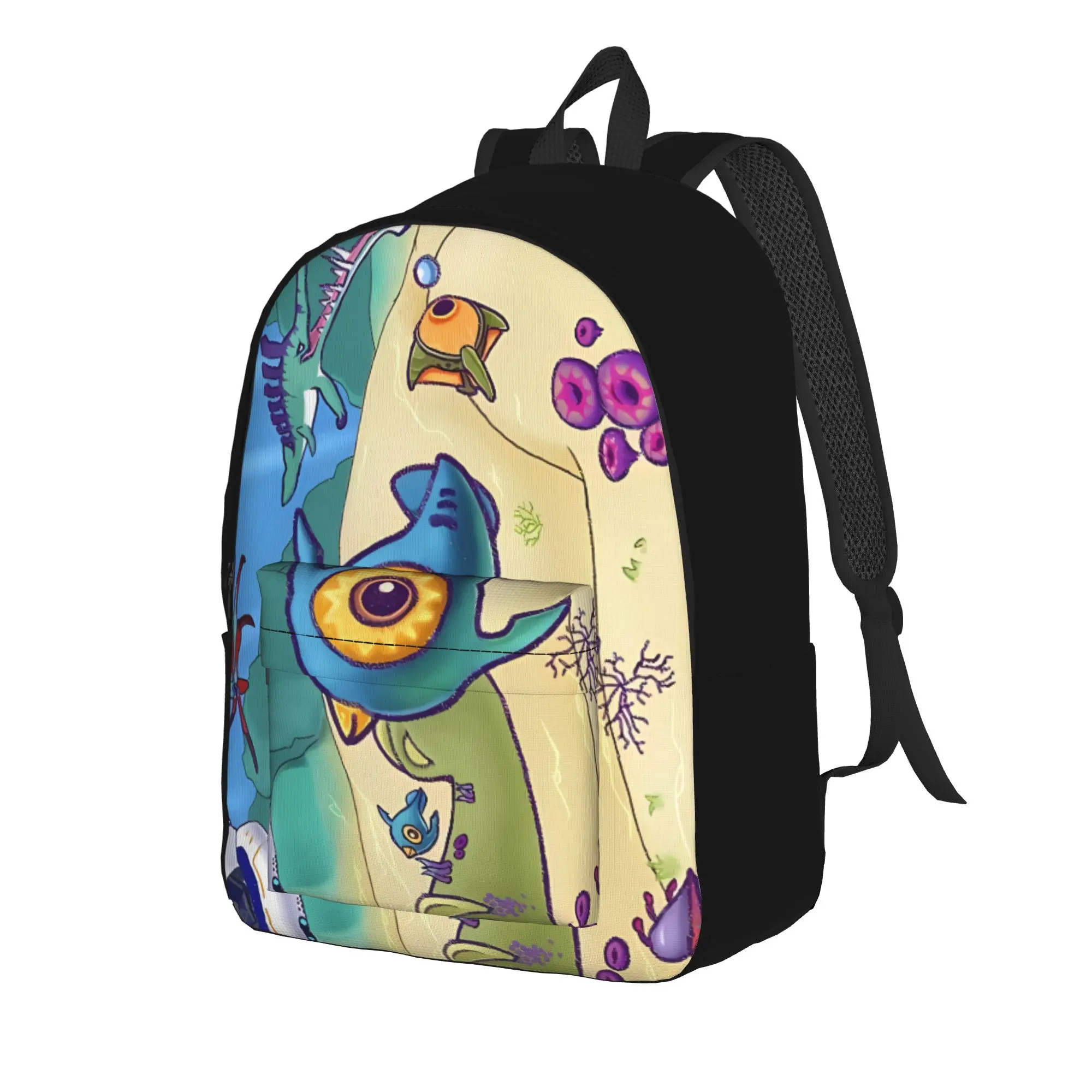Back to School Season Snack Storage Peeper & Friends Storage Bag Subnautica College Student Knapsack Backpack