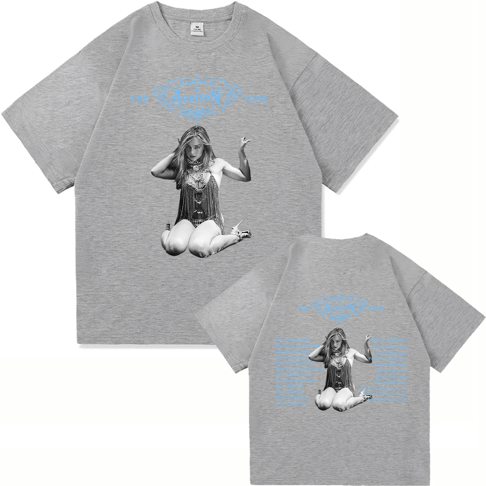 أديسون جولة 2025 التي شيرت أديسون راي ريترو الرجال/النساء الملابس الرجعية Harajuku ملابس عالية الجودة بلايز القطن خمر #4