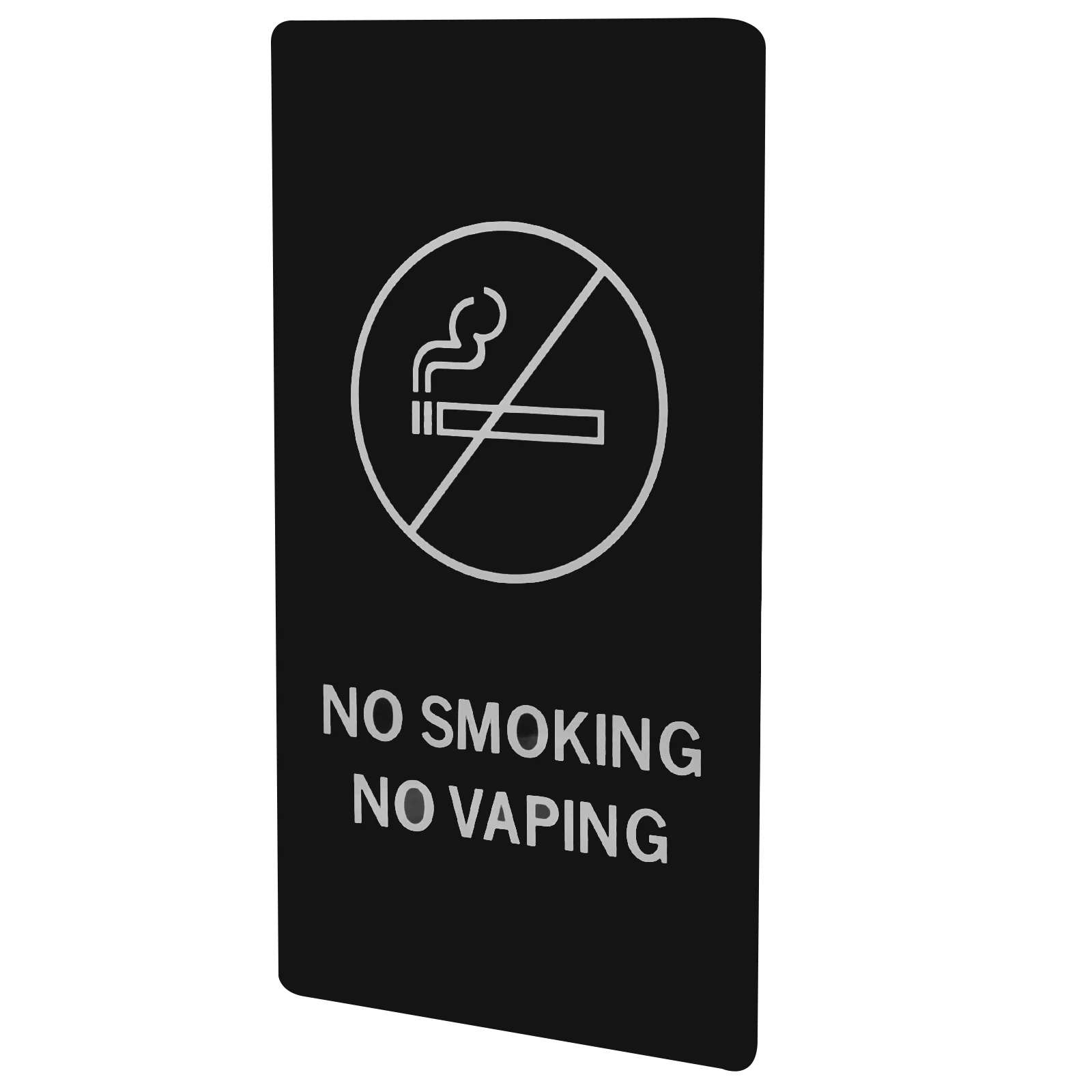 

No Smoking Sign Acrylic Reminder Board Clear Visible Design For Public Places Office Mall Toilet Hotel Warning Board No