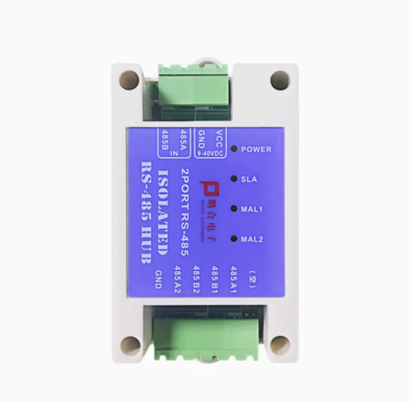 

Industrial grade two master and one slave RS485 repeater cache optoelectronic isolation modbus dual master hub