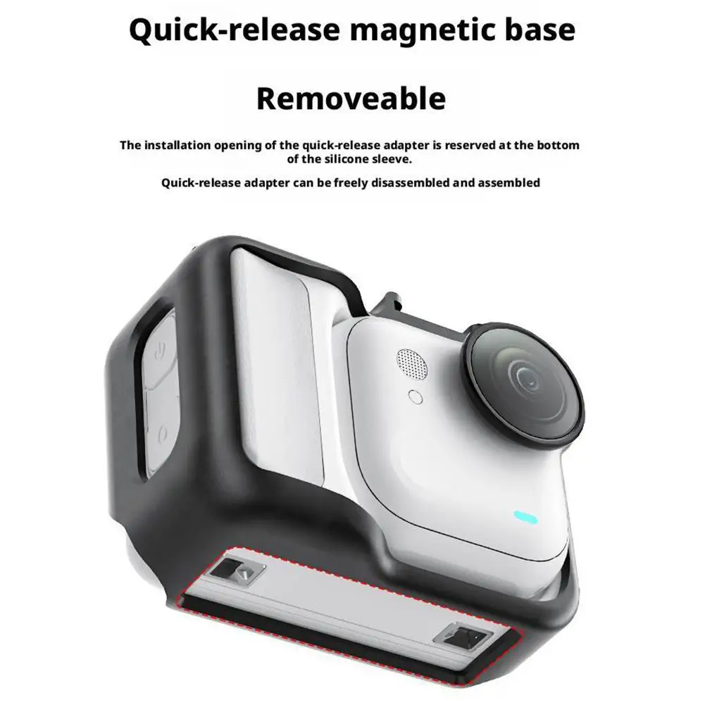 Черный для Shadow Stone Insta360 GOUltra расширенная рамка клетка для кроликов защитный чехол аксессуары ﻿ 2025