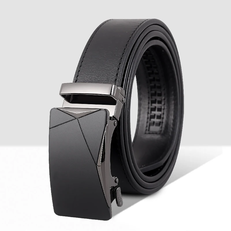 automatic business genuine leather belt for men