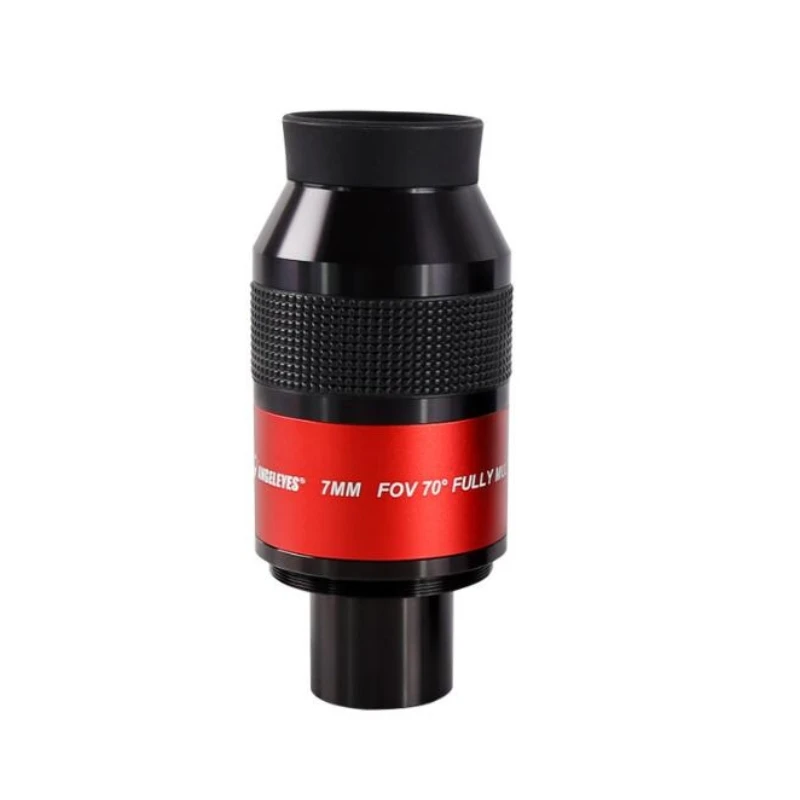 

Angeleyes 70 Degree Flat Field Focal Length 7mm Ultra Wwide Angle Eyepiece High Magnification Astronomical Telescope Accessory