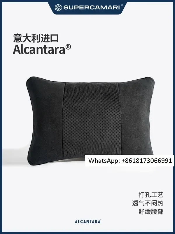 

SC Car Headrest Waist Support Set Waist Protection Pillow Car Backrest Cushion Universal