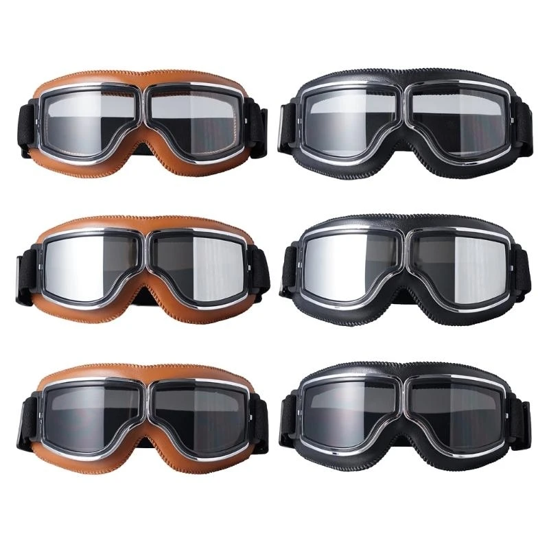 

12QM Motorcycle Windshield Goggles Sandproof Dustproof Glasses Outdoor Riding Glasses