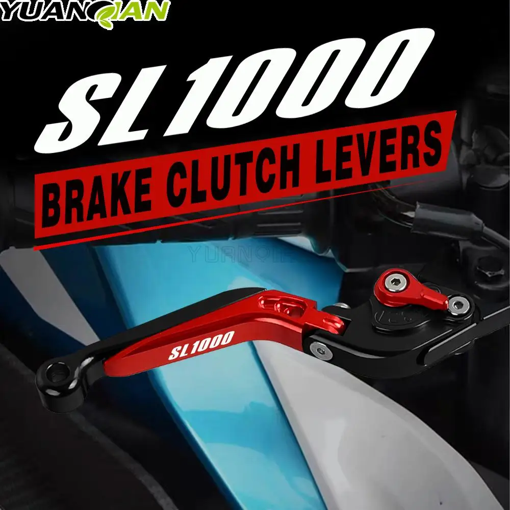 

Выдвижные регулируемые рычаги тормозной муфты с логотипом SL1000 для мотоциклов APRILIA SL1000 2000 2001 2002 2003 2004